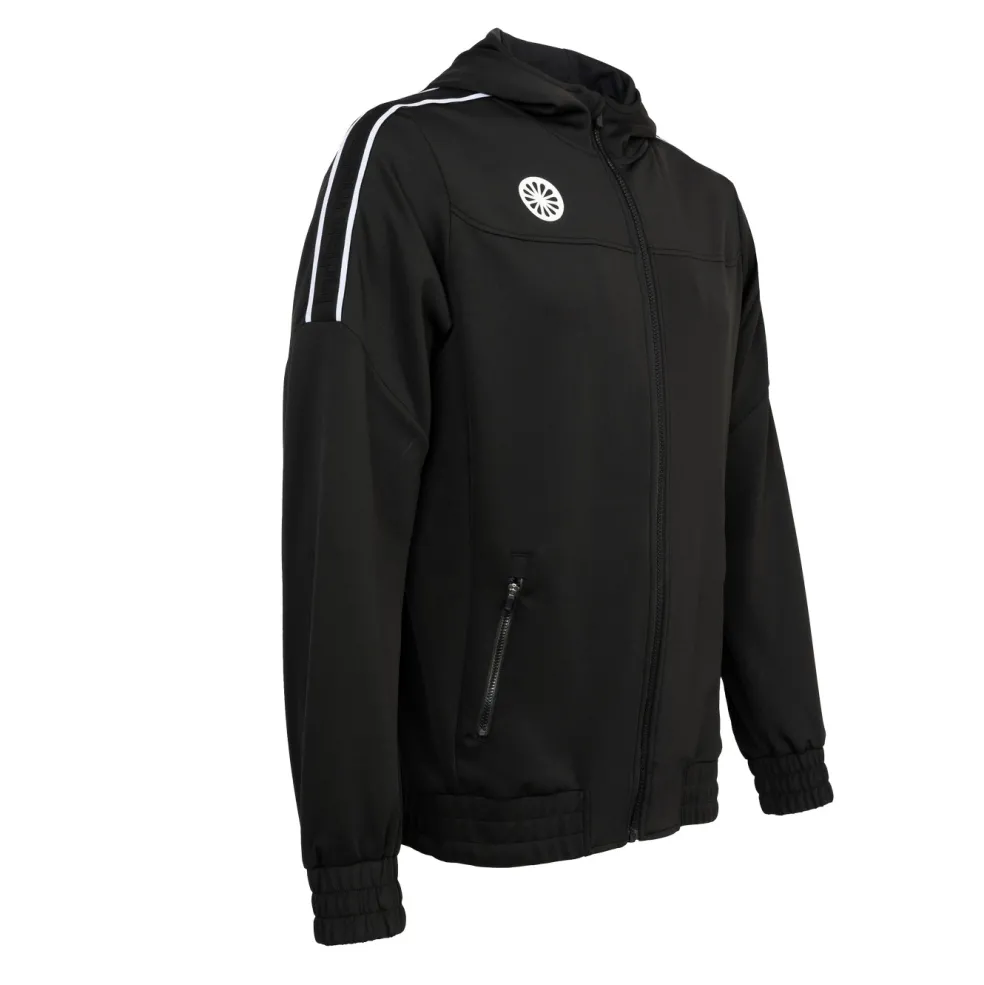 The Indian Maharadja Jaipur Performance Hooded trainingsjack heren black