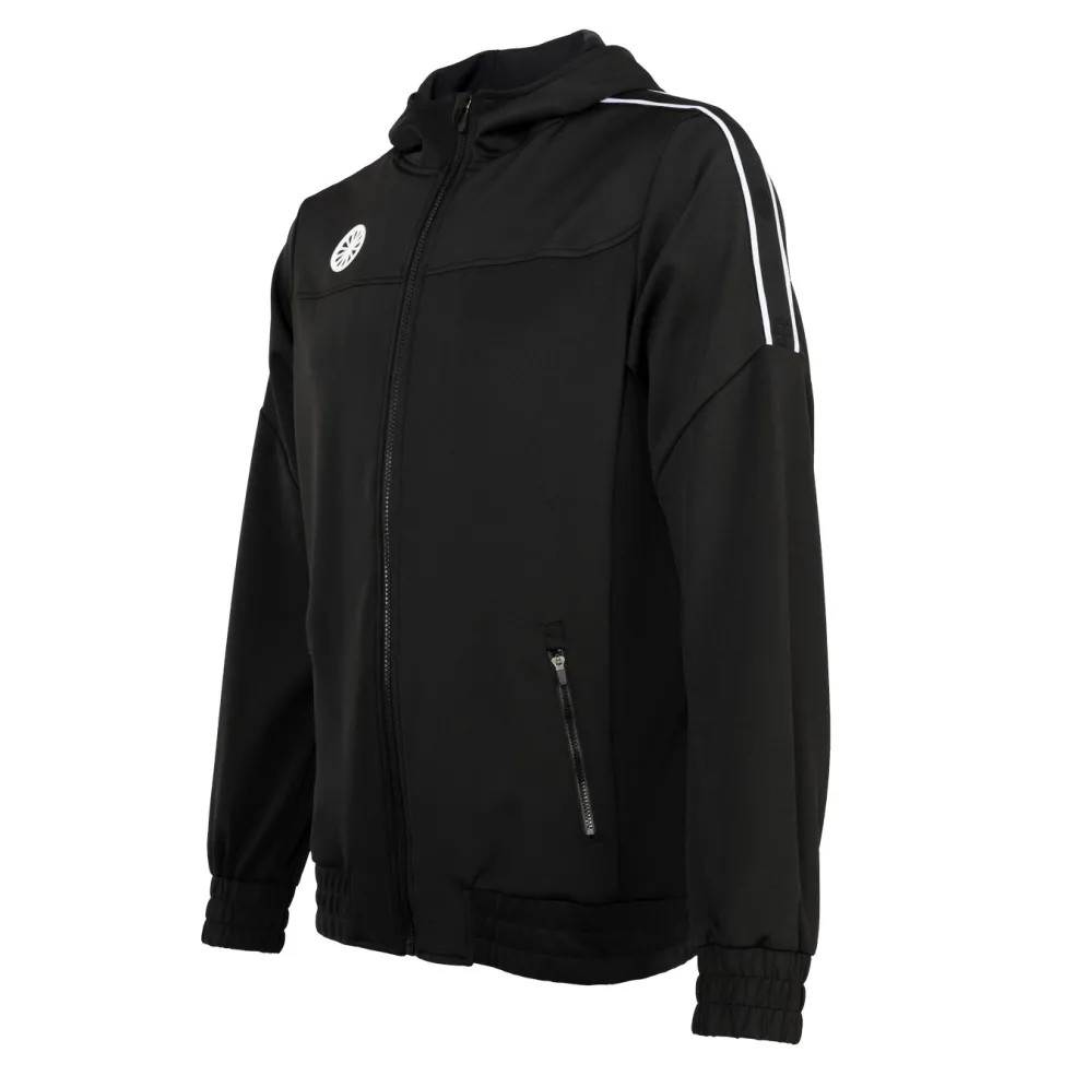 The Indian Maharadja Jaipur Performance Hooded trainingsjack heren black