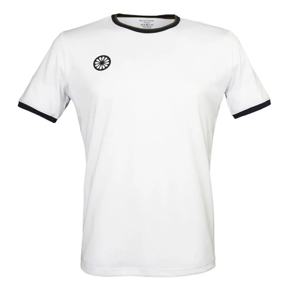 The Indian Maharadja Kadiri Pique tennisshirt heren white