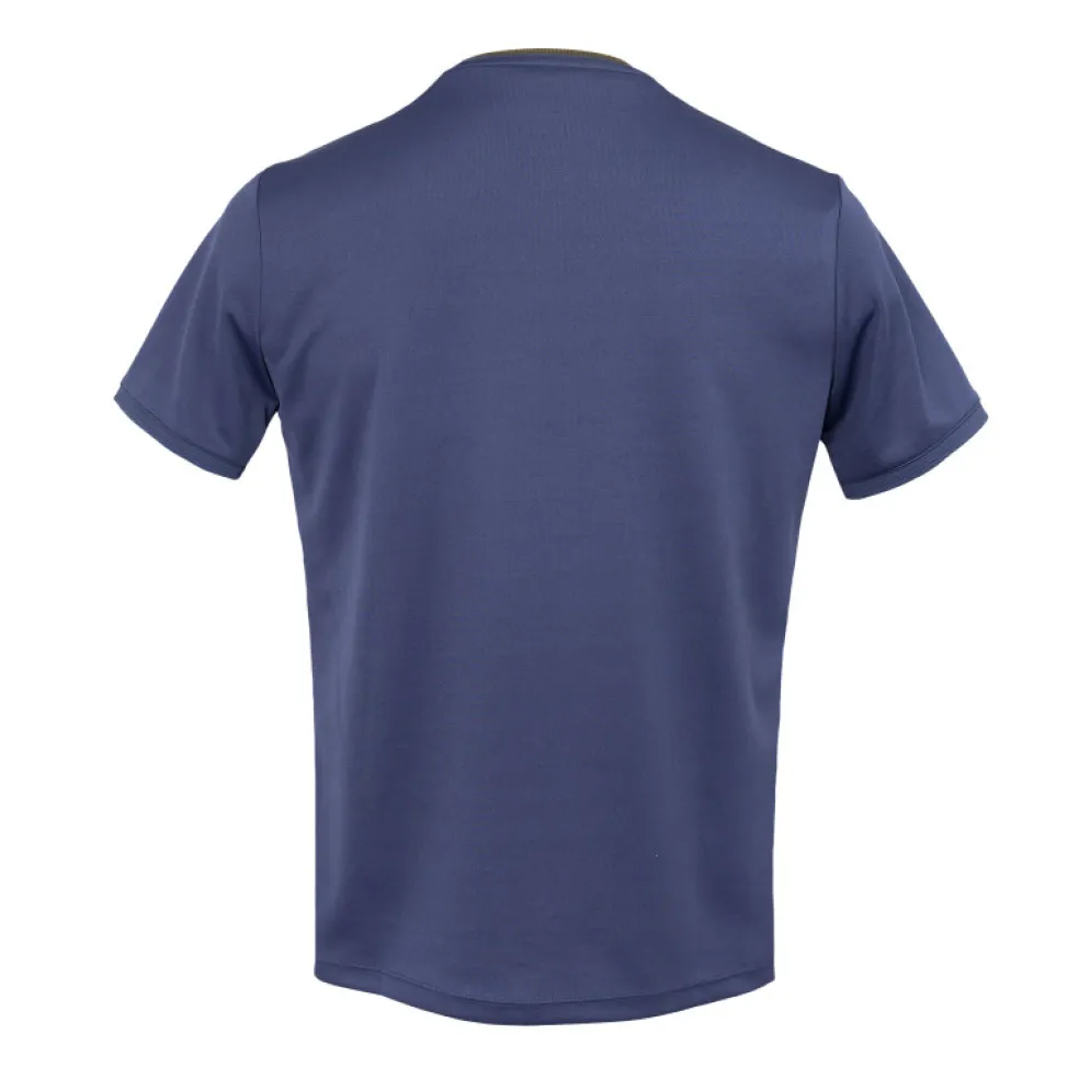 The Indian Maharadja Kadiri Pique tennisshirt heren violet blue
