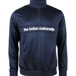 The Indian Maharadja Poly Terry Half Zip hockeytrui junior navy