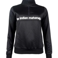 The Indian Maharadja Poly Terry Half Zip hockeytrui dames black
