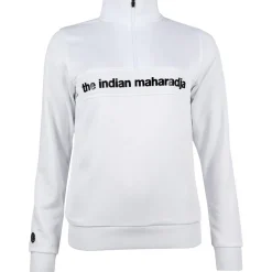 The Indian Maharadja Poly Terry Half Zip hockeytrui dames white