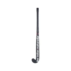 The Indian Maharadja  Red Mid Bow zaalhockeystick junior mulberry wood black white red