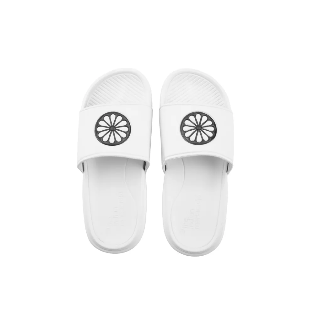 The Indian Maharadja Slides slippers dames white