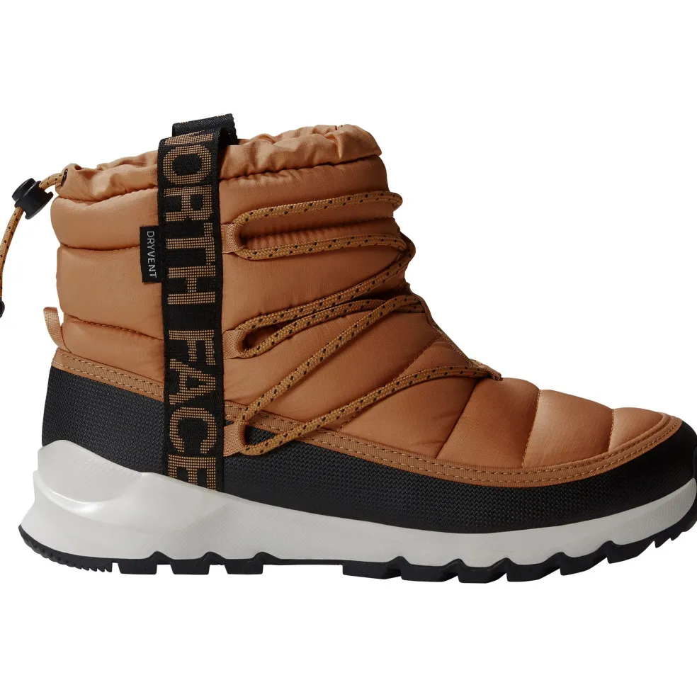 The North Face Thermoball snowboots dames almond butter TNF black