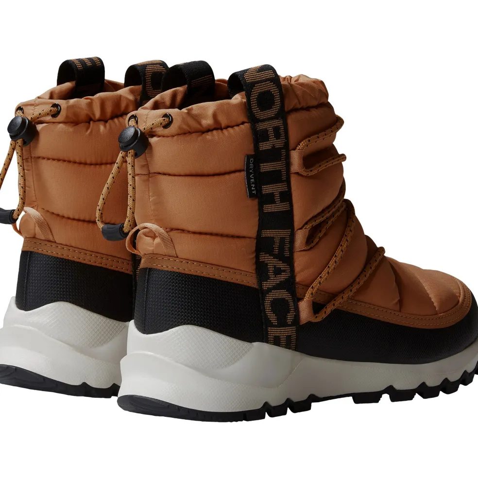 The North Face Thermoball snowboots dames almond butter TNF black
