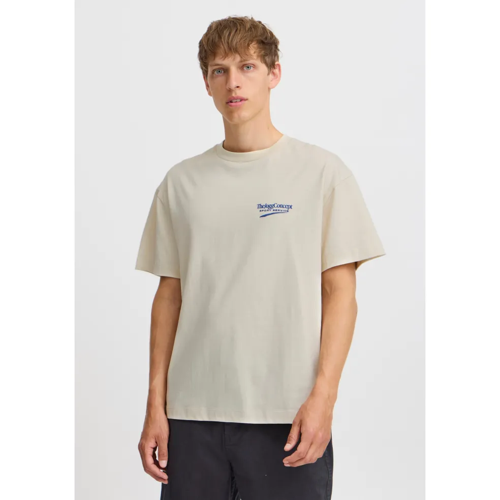 TheJoggConcept SAMI shirt heren birch mix