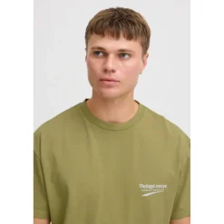 TheJoggConcept Sasa shirt heren split pea