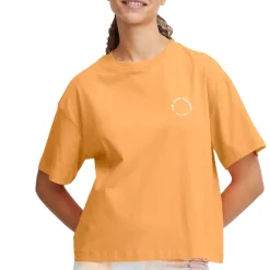 TheJoggConcept Simona Box shirt dames tangerine