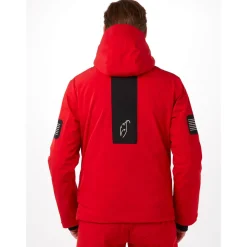 Toni Sailer  ALLAN winterjas heren signal red