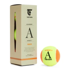 Tretorn Academy tennisballen 3-pack geel oranje