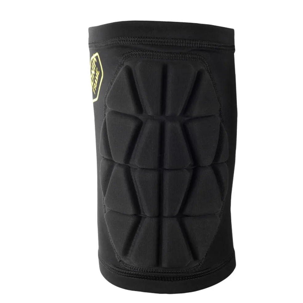 Uhlsport Bionikframe kniebescherming black fluo yellow