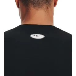 Under Armour  HeatGear LS shirt heren black white