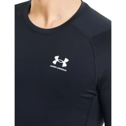 Under Armour  HeatGear SS shirt heren black white