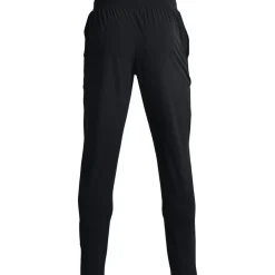 Under Armour  Stretch Woven trainingsbroek heren black pitch grey