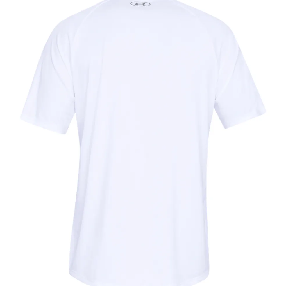 Under Armour Tech 2.0 sportshirt heren white overcast grey