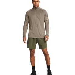 Under Armour  Tech Woven Wordmark short heren marine OD green black