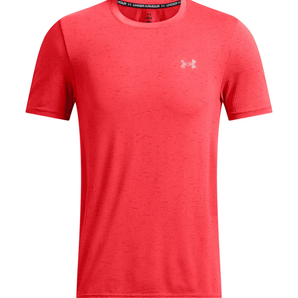 Under Armour Vanish Seamless shirt heren racer red cardinal