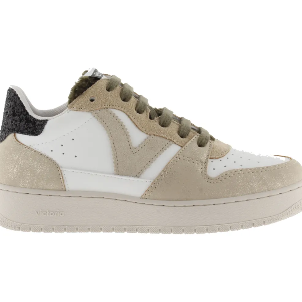 Victoria Madrid Metal schoenen dames platino