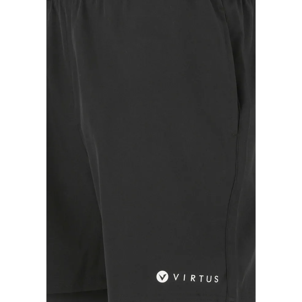 VIRTUS Zayne 2-in-1 short heren black