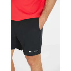 VIRTUS Zayne 2-in-1 short heren black