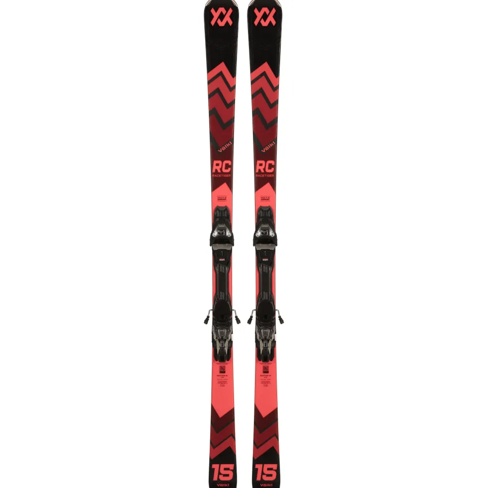 Völkl Racetiger RC 24 - 25 ski's met vMotion 3 binding