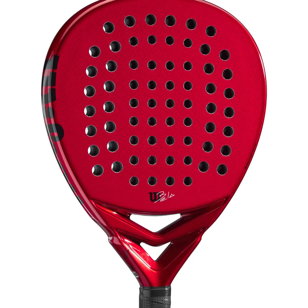 Wilson Bela Team V2 padel racket red black