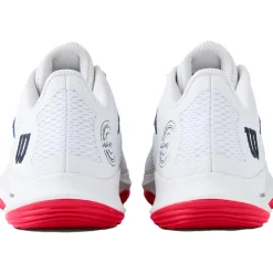 Wilson Hurakn 2.0 padelschoenen dames white deja vu blue wilson red
