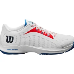 Wilson Hurakn Pro padelschoenen dames white red