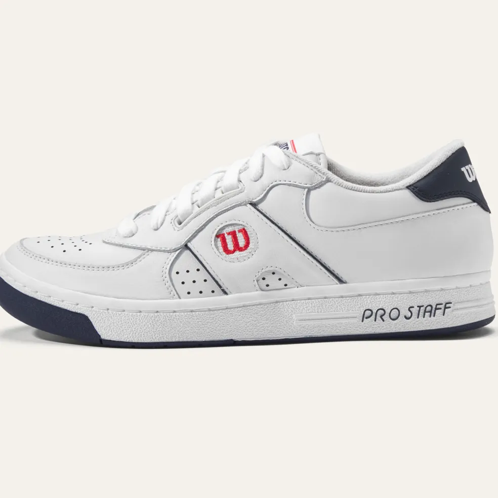 Wilson Pro Staff 87 schoenen heren white navy blazer