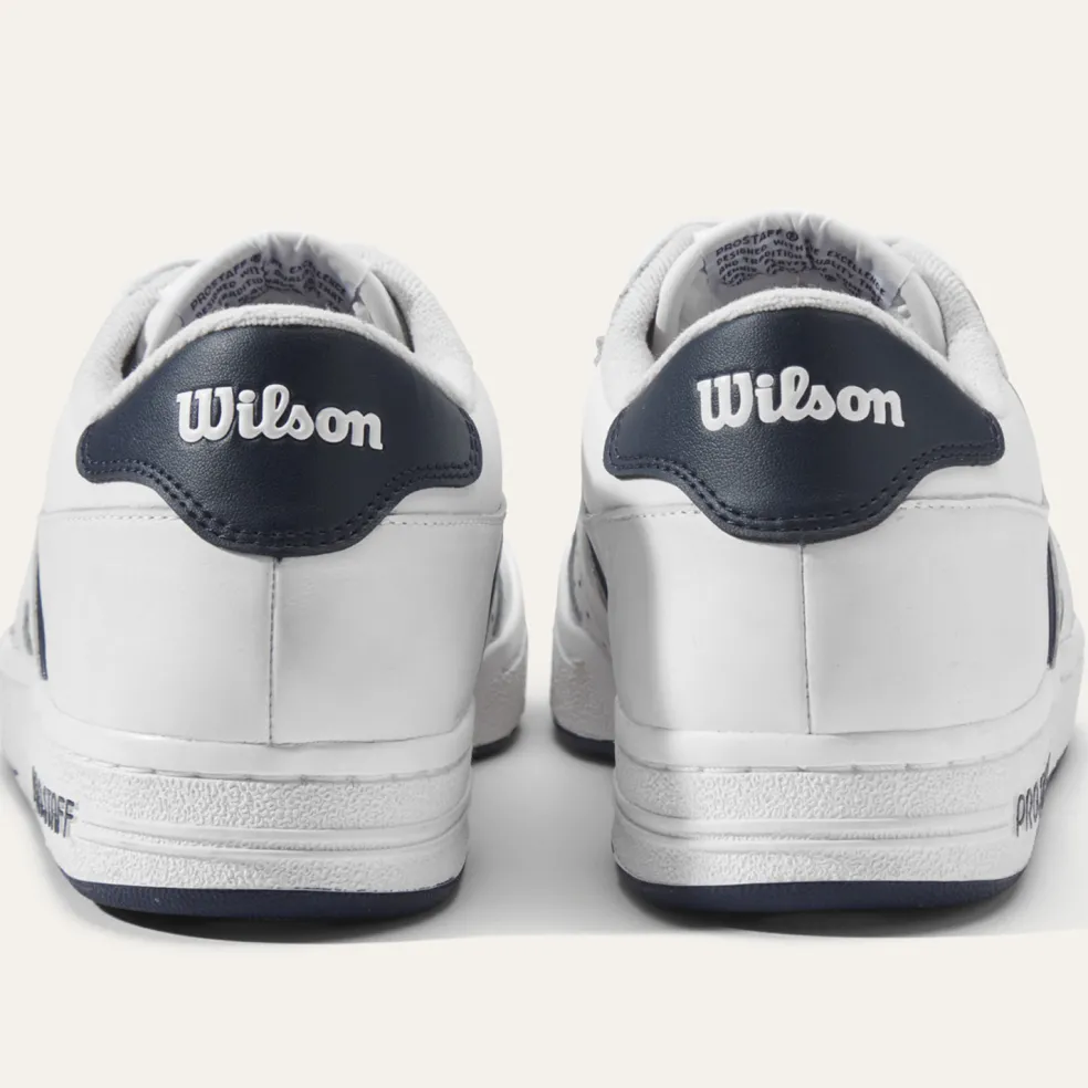 Wilson Pro Staff 87 schoenen heren white navy blazer