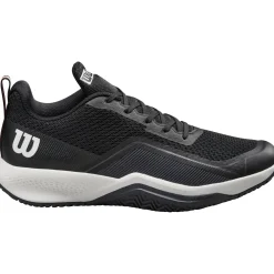 Wilson Rush Pro Lite padelschoenen heren black ebony white