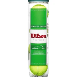 Wilson Starter Green tennisballen 4-pack