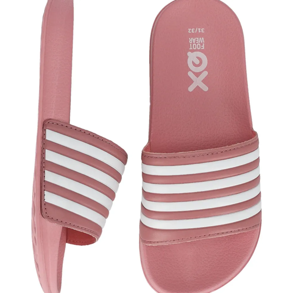 XQ 000133894006 slippers junior teens pink white