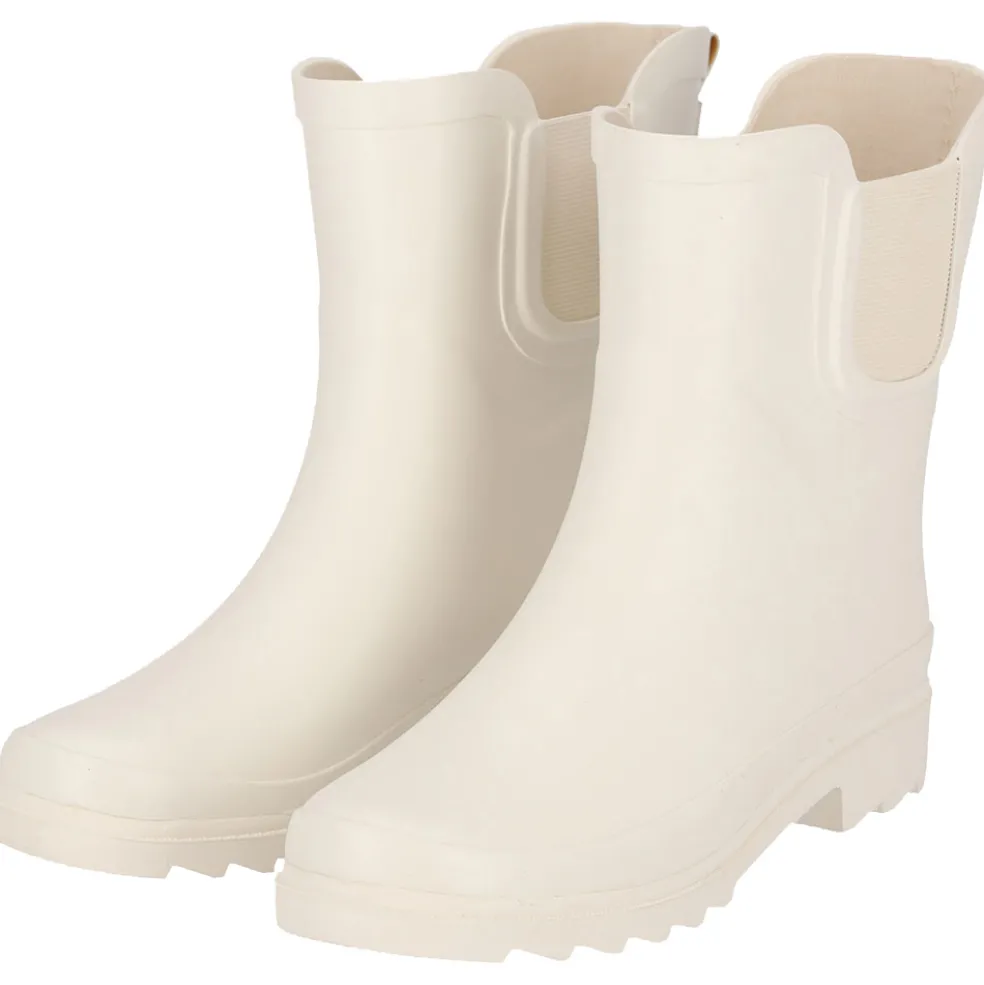 XQ Chelsea regenlaarzen dames snow white