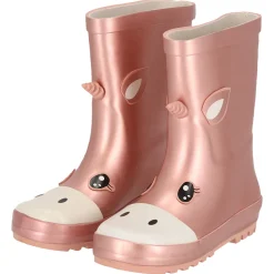 XQ Unicorn regenlaarzen junior pink