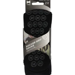 Xtreme Sockswear  Grip voetbalsokken black 2-pack