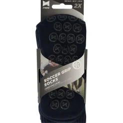 Xtreme Sockswear Grip voetbalsokken navy 2-pack