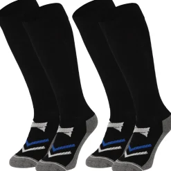 Xtreme Sockswear Pro Soccer voetbalsokken black 2-pack