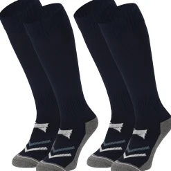 Xtreme Sockswear Pro Soccer voetbalsokken navy 2-pack