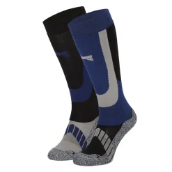 Xtreme Sockswear skisokken blue 2-pack