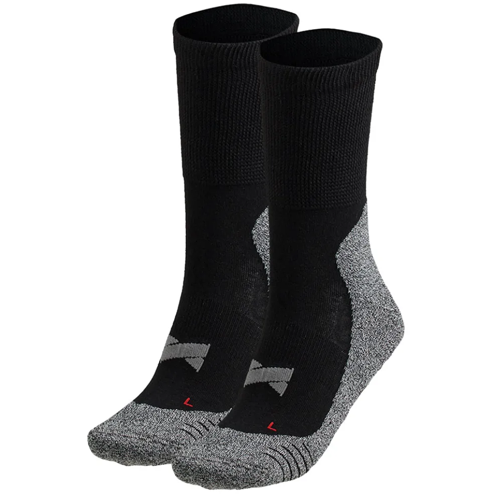 Xtreme Sockswear Wandelsokken black 2-pack