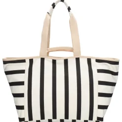 ZEBRA Richelle strandtas black white