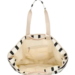 ZEBRA Richelle strandtas black white