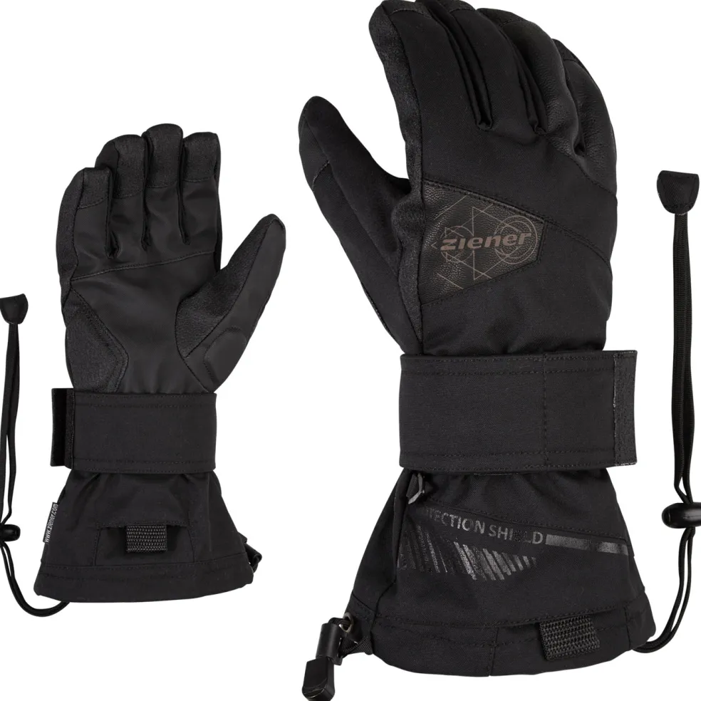 Ziener Maximus AS handschoenen heren black